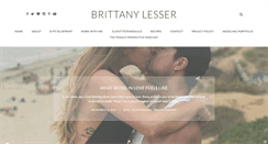 Desktop Screenshot of brittanylesser.com